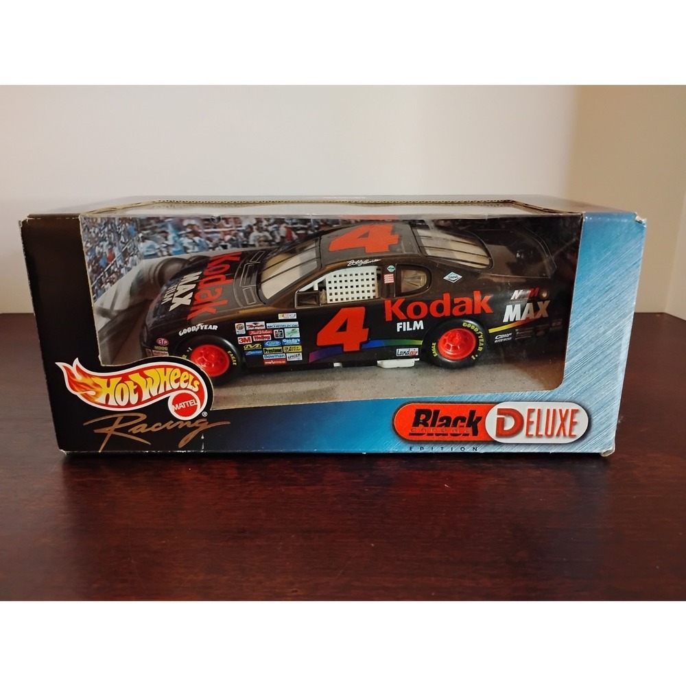 Hot Wheels Matel Racing Black Chrome Deluxe 1:24 Scale